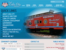 Tablet Screenshot of cubacity.org